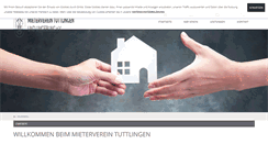 Desktop Screenshot of mieterverein-tut.de